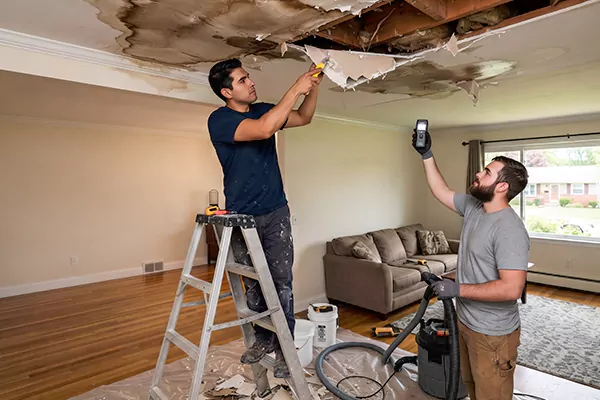 Ceiling Water Damage Restoration Issaquah