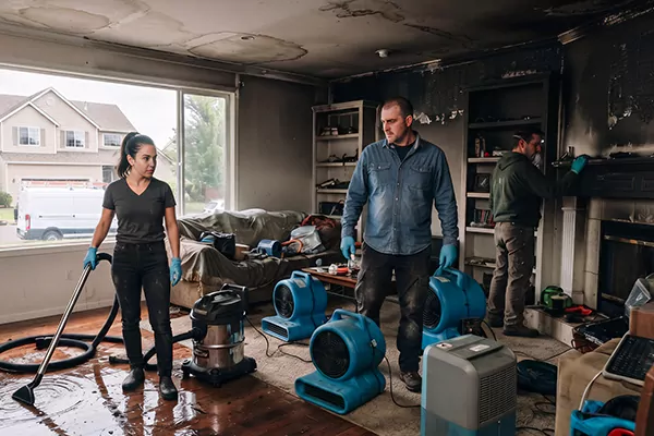 Smoke and Water Damage Restoration Issaquah