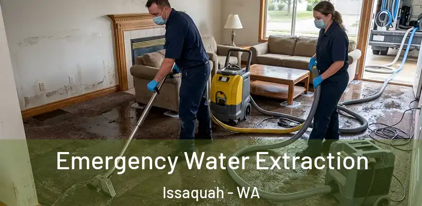 Emergency Water Extraction Issaquah - WA
