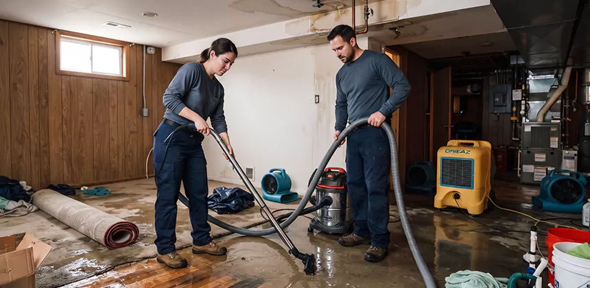 Frozen Pipe Burst Cleanup in Issaquah