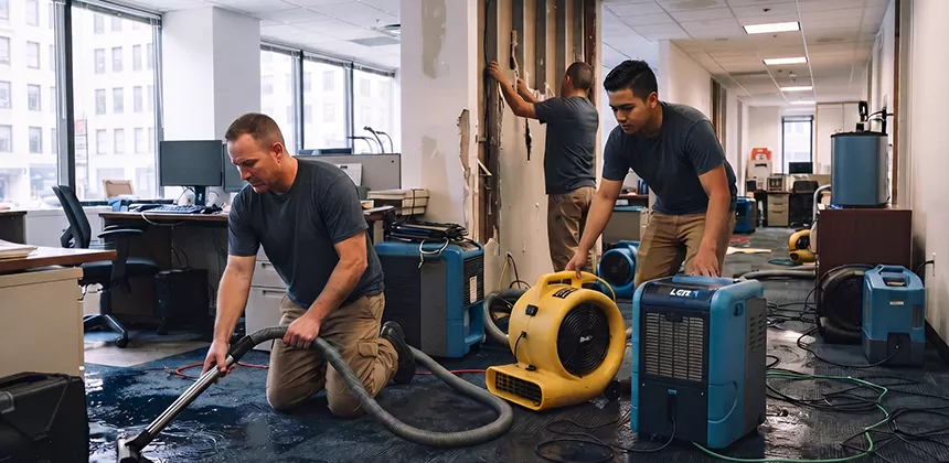 Emergency Commercial Water Damage Repair in Issaquah