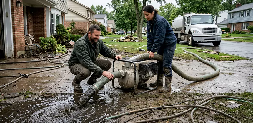 Sewage and Flood Water Removal in Issaquah