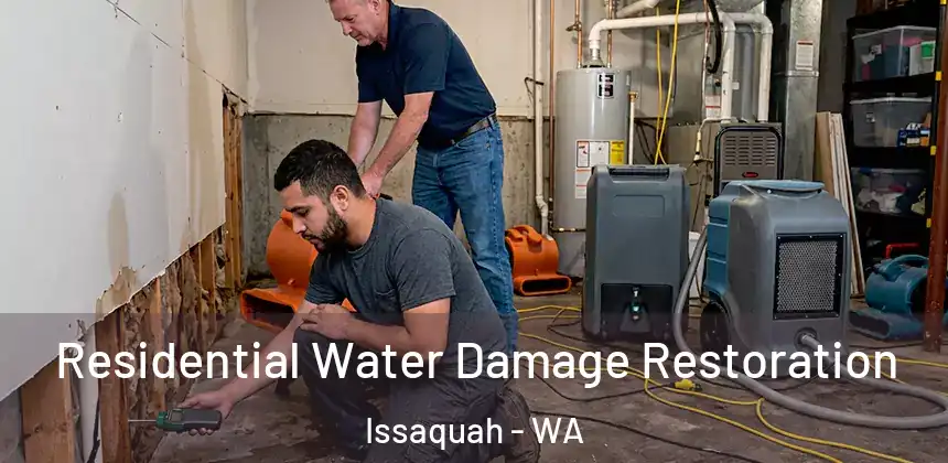 Residential Water Damage Restoration Issaquah - WA